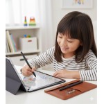 Caneta Touch S-Pen Compatível Galaxy Tab S6 Lite (Sm-P615 Sm-P620) C/Sensor Pressão + Pontas - Preto - Imagem 6