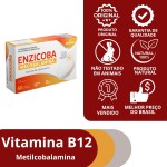 Metilcobalamina Sublingual 9,9mcg Vitmina B12 Pura Comprimido Mastigavel Sabor Cereja Alta Absorcao Dosagem Maxima Vegana Enzicoba 60 Comprimidos - Imagem 3