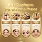 Macrilan Kit Com 7 Pinceis P/Maquiagem Ed009 Macrilan - Ed009 - Imagem 6