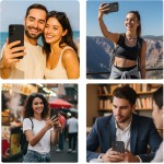 Capa para Samsung [Galaxy S25 FE] Capinha Premium Ultra Slim Case com Proteção de Camera, Anti Impacto e Resistente, Anti Riscos, Leve, Aveludada e Design Elegante (Preto) - Imagem 5