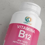 Vitamina B12 Metilcobalamina, 414% VD, Suplemento Alimentar em Cápsulas, 120 Cápsulas, Life One - Imagem 3