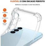 Capa Capinha Anti Impacto + Película Premium 9D Cerâmica Compatível Com Samsung Galaxy A56 5G - (Hard Glass Store) - Imagem 7