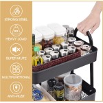 Carrinho utilitário KINGRACK de 3 níveis com rodas de metal - Imagem 3
