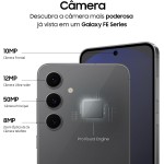 Celular Samsung Galaxy S24 FE 5G 256GB 8GB RAM Tela 6.7" Câm. Tripla 50+12+8MP Frontal 10MP, Galaxy AI - Grafite (Recondicionado) - Imagem 5