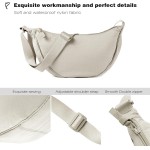 Bolsa tiracolo de nylon crescente para mulheres e homens, pochete transversal, bolsa tiracolo leve para viagem - Imagem 7