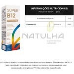 Super Vitamina B12 Metilcobalamina Sublingual 20ml - Natulha (Morango) - Imagem 2