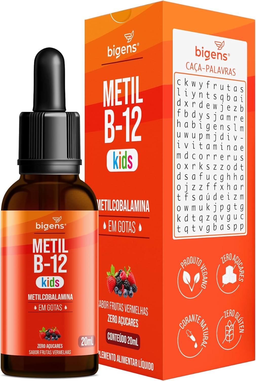 1774207939_Metil-B-12-Kids-Metilcobalamina-em-Gotas-Sabor-Frutas-Vermelhas-Zero.jpg Metil B-12 Kids, Metilcobalamina em Gotas, Sabor Frutas Vermelhas, Zero Açúcares, Unidade 20ml, Bigens (Unidade)