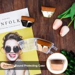 Pincel reto de maquiagem facial para base Endoto, alta densidade, hexágono, mágico, Kabuki, para misturar cosméticos líquidos, cremosos ou em pó de forma impecável, com estojo portátil - Imagem 6