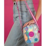 Bolsa Transversal, Luluca, Meninas, Holográfica, P - Imagem 2