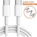 Carregador Turbo 45W Porta Dupla (USB-A + USB-C) + Cabo Ultra Rápido de 1M Premium®, Compatível com iPhone 15, 15 pro, 15 Pro Max, iPhone 16, 16 pro, 16 pro Max, Samsung Galaxy, IOS/Android - Imagem 5