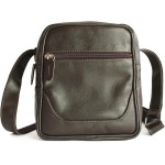 Shoulder Bag bolsa Transversal 100% Couro Bovino Legítimo 05 Unissex Bolsa Nécessaire Transversal - Imagem 3
