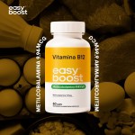 Vitamina B12 Metilcobalamina Easy Boost em Capsula Kit 2x com 60 caps cada - Imagem 7