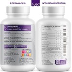 Kit 2 Complexo B Puro Nutrition – Vitaminas B1, B2, B3, B5, B6, B9, B12 e Magnésio, 60 Cápsulas por Pote - Imagem 3
