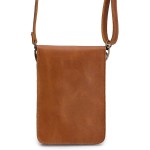 Mini Bolsa Feminina Porta Celular/documentos Couro Legítimo - Imagem 3