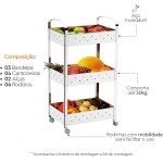 Brinox, Carrinho Organizador Inox Suprema Brinox - Imagem 3