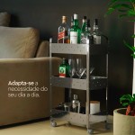 Brinox, Carrinho Organizador Inox Suprema Brinox - Imagem 4