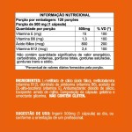 Metilfolato Ácido Fólico 800mcg 120 Cápsulas Vitamina B12 B6 Original zuchetti nutrition - Imagem 3
