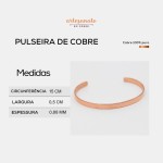 Kit 2 Pulseiras de Cobre Puro | Ayurveda & Saúde Natural - Imagem 5