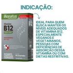 Kit com 3 - Vitamina B12 Metilcobalamina 90 compridos - Imagem 3