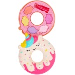 KIT Maquiagem Paleta Sombra Com Batom Donuts Infantil - Imagem 4