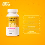 L-metilfolato De Cálcio + Vitamina B6 + Vitamina B12 Easy Boost Kit 2x 60caps total 120caps - Imagem 5