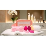 Kit de Maquiagem 7 Peças com Necessaire, Esponjas, Puff, Almofada, Faixa para Cabelo, Conjunto para Beleza e Skincare - Imagem 8
