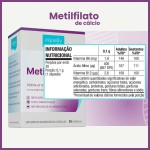 Metilfolato de Cálcio Vitamina B6 + B12 (30 Capsulas) - Imagem 2