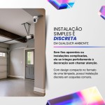 Câmera Segurança WiFi Tomada Sem Fio 2MP 1080p – Visão 360° Noturna Infravermelha, Áudio Bidirecional, Detecção Movimento, MicroSD 128GB, App Yoosee Android iOS - Imagem 4
