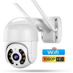 Câmera De Segurança Wi-fi Externa À Prova D'água Full Hd Gira 360 Bivolt - Imagem 4