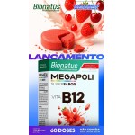 Metilcobalamina Vitamina B12 Bionatus Frutas Vermelhas Mastigável 60comp - Imagem 5