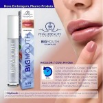 Gloss Labial Efeito Aumenta Lábios, Big mouth, Kit com 2 nas Tons Rosa e Incolor - Kit de Maquiagem - Imagem 3