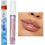 Gloss Labial Efeito Aumenta Lábios, Big mouth, Kit com 2 nas Tons Rosa e Incolor - Kit de Maquiagem - Imagem 6