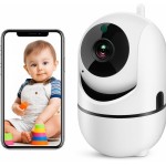 Câmera IP WiFi Giratória 1080p Premium, Visão Noturna, Detecção de Movimento, Microfone Infravermelho, Sem Fio com App, Estilo Babá Eletrônica - Premium - Imagem 8