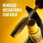 Maybelline NY The Colossal Volum' Express, Máscara de Cílios Lavável, 9x mais Volume por até 24h, Fórmula com Colágeno para Definição Intensa, Não Empelota, Cor Preto, 8ml - Imagem 8