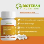 Vitamina B12 Metilcobalamina 30CAPS BIOTERAH - Dissolução Rápida Suplemento Alimentar Natural - Imagem 3
