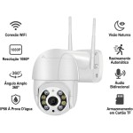 Câmera de Segurança Wi-Fi Externa 360° Full HD com Visão Noturna Infravermelha, Detecção de Movimento e Monitoramento pelo Celular em Tempo Real – Premium À Prova d’Água - Imagem 3