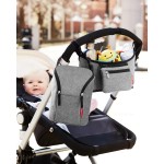 Organizador para Carrinho de Bebê Cinza, Skip Hop, Cinza - Imagem 10
