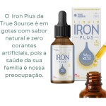 Combo Vitamina B12 True Source Metilcobalamina Alta Absorção 30ml e Iron Plus Baby Ferro True Source 30ml - Imagem 5