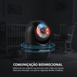 Câmera de Vigilância Rotativa com Visão Noturna e Áudio Bidirecional 360 Graus para Ambientes Internos Full HD 1080p - Imagem 5