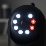 Câmera de Vigilância Rotativa com Visão Noturna e Áudio Bidirecional 360 Graus para Ambientes Internos Full HD 1080p - Imagem 8
