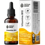 Kit 3 Vitamina B12 em Gotas Ocean Drop 30ml Sabor Morango - Imagem 3