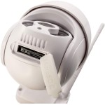 Haiz Câmera de Segurança Com Antena Speed Dome Ip Wi-fi Sistema Icsee Infravermelho Sd HZ-A8 - Imagem 3