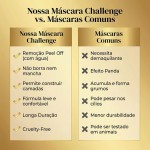 Máscara de Cílios Peel Off Melu Ruby Rose RR5151 - Rímel Volume e Alongamento, Sem Borrar, Fácil Remoção Máscara de Cílios Peel Off Melu Ruby Rose RR - Imagem 5