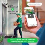 Câmera Inteligente Compatível com Alexa Wi-Fi Full HD iM5 SC Branco Intelbras - Imagem 7