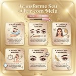 Máscara para Cílios Peel Off Melu Ruby Rose Rr5151 - Remoção Fácil, Volume Construível e Anti Borrões - Imagem 6
