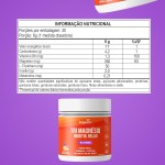 Tri Magnésio (dimalato, quelato, taurato) Inositol Relax, Melatonina, Triptofano, B6, Sabor Laranja Camomila e Lavanda, Bigens,180g (Kit 2) - Imagem 7