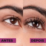 Maybelline NY Cílios Sensacionais Máscara de Cílios Lavável, Efeito Leque com Volume e Definição, Longa Duração e Não Empelota, Cor Preto Intenso, 9,5ml - Imagem 5