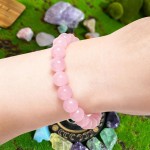 Pulseiras de atração de dinheiro para mulheres e homens, pedra natural, olho de tigre, feita à mão, esticável, atrai dinheiro, riqueza, contas, pulseira, ioga, joias, presentes - Imagem 6