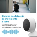 Câmera de Segurança Wi-Fi S30, 1080p Full HD, Áudio Bidirecional, Detecção de Movimento, Armazenamento até 512GB, Monitoramento Remoto - Garantia de 3 anos - Imagem 3