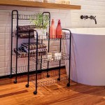 Mor - Fruteira com Rodas 4 Andares Preta - Imagem 5